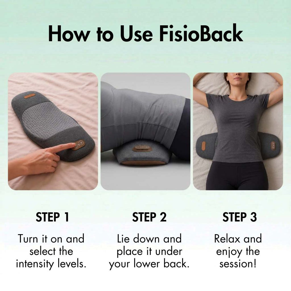 FisioBack - 3-in-1 Back Massager